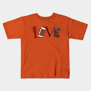 Lovers of American Football Kids T-Shirt